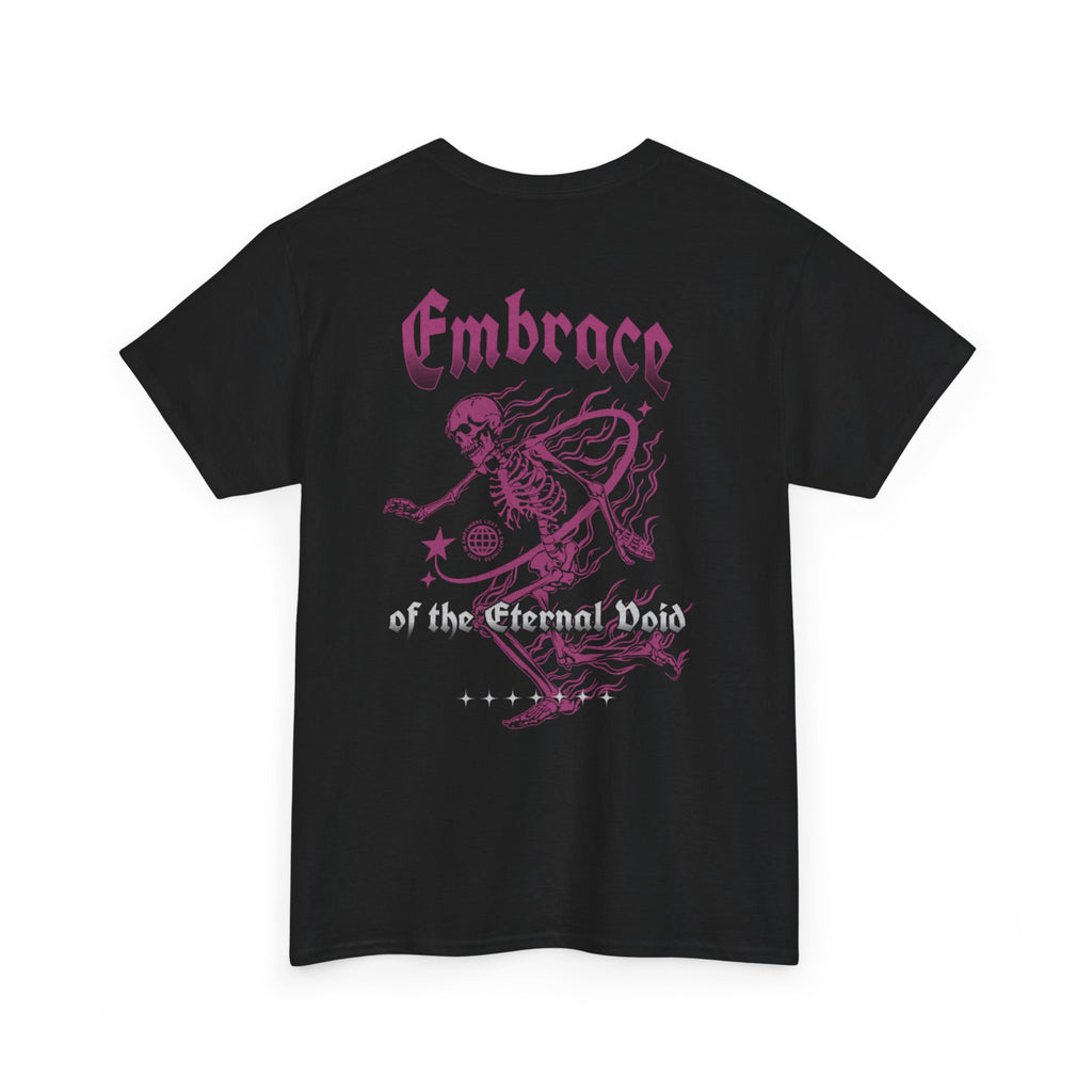 Unisex Heavy Cotton Graphic Tee - Void Skeleton Design